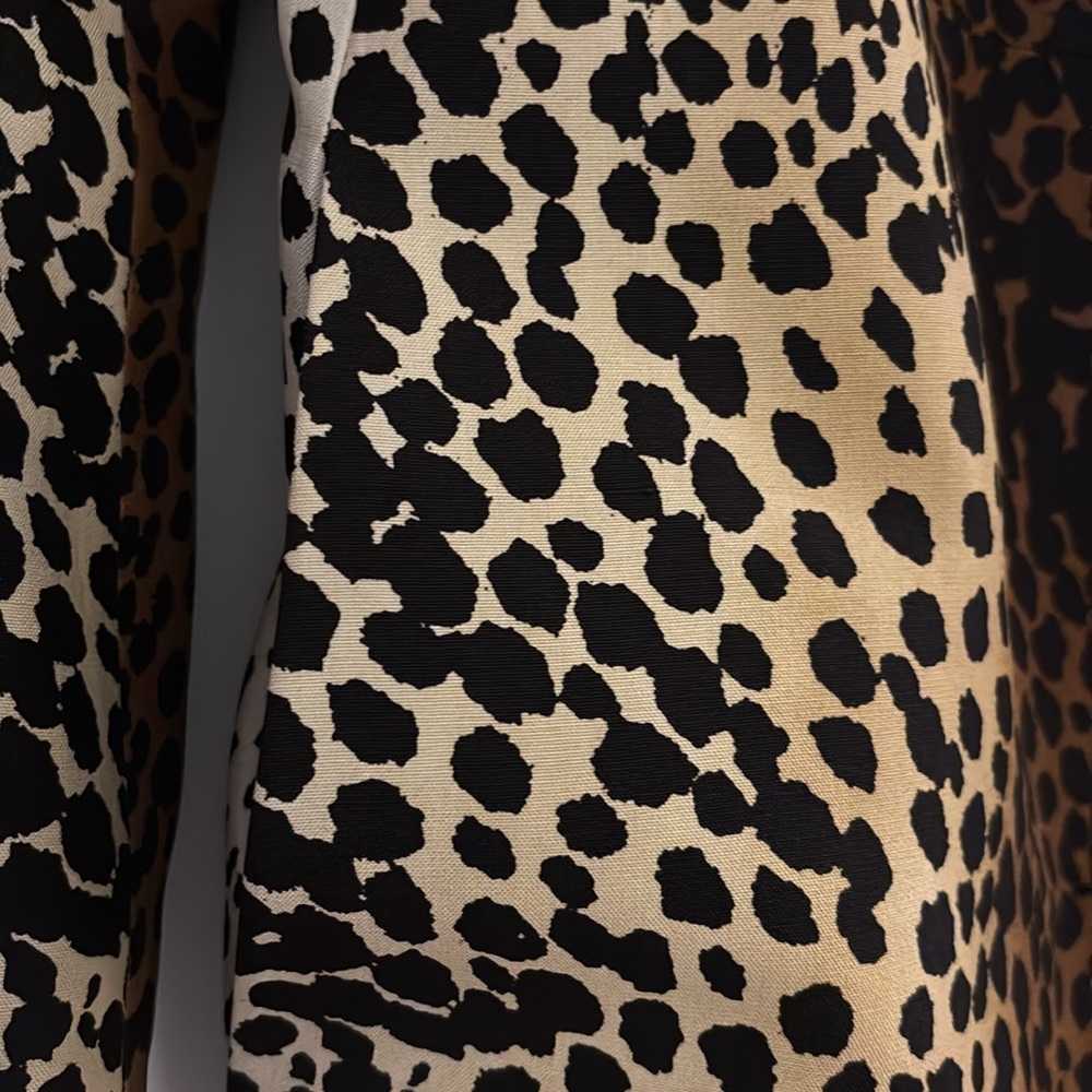 Anne Klein Leopard Print Blazer - Picture 7 of 7